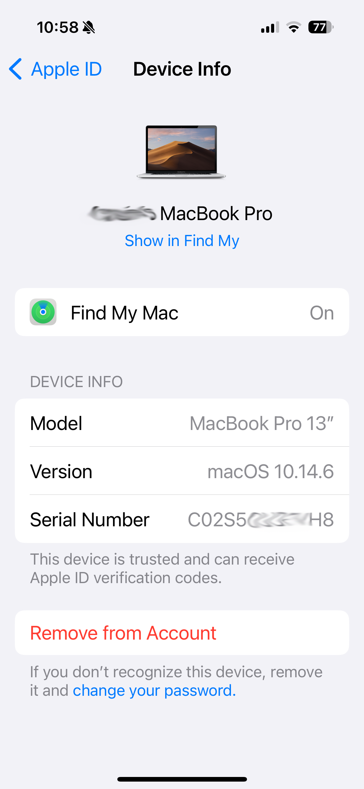 Device Info